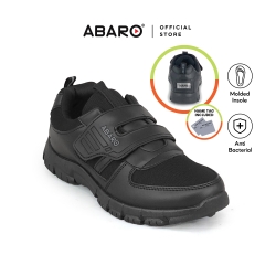 Black School Shoes Mesh 2351 2351N  Primary | Secondary Unisex ABARO [NAME YOUR SHOES]